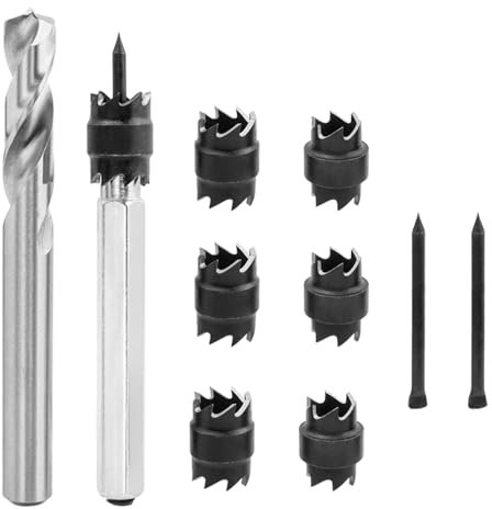 Mesee Set di Taglierine per Saldatura a Punti Fresa per Punti di Saldatura HSS per Separatore di Pannelli, Punta Rotativa per Saldatura a Punti Punte Rimozione Saldatura per Trapano Elettrico