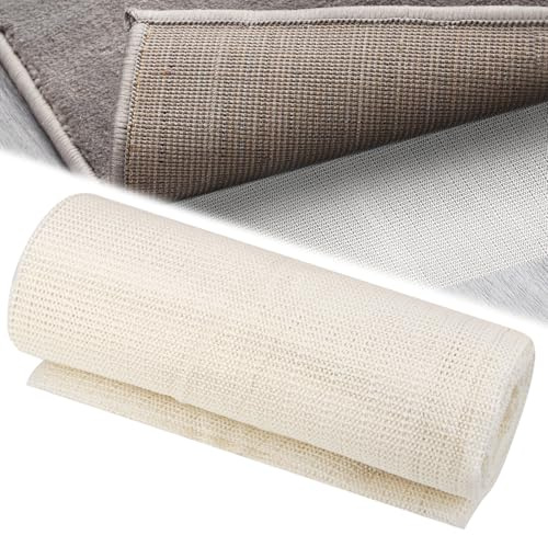 Antiscivolo per Tappeti 150 X 200 cm, Tagliabile Rete Antiscivolo per Tappeti, Universale PVC Rete per Divano, Cassetti, Sedie, Materasso, Ripiani, Bagagliaio Auto, Cemento, Piastrelle e Legno