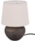Reality Leuchten Lampada da Tavolo, Ceramica, Marrone, Altezza 25 cm