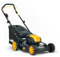 Mowox® EM 4140 PX-Li 40V Akku-Rasenmäher mit Akku und Lagegerät, Schnittbreite 41 cm, Stahlgehäuse, 50 l Fangkorb mit Anzeige, 7-stufige Schnitthöhenverstellung, TÜV/GS
