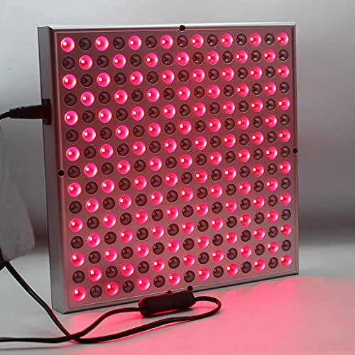 JDKC- Lampada per Terapia della Luce Rossa,660 e 850 NM Vicino All'infrarosso Combinato,Pannello Terapeutico LED per Viso,Corpo,Antietà,Sollievo dal Dolore