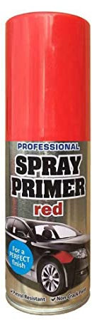 Elito Home & Garden® Red Primer Spray Paint 400ml | Professional Quality | Ideal and Perfect Finish for Cars, Bikes, Vans, Metal and Wood (Pack of 1 - 400 ml, Red Primer)