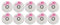 Recording Disc, Blank CDs Commonly Used Computer Material 52 Times Stable Performance for Storing Digital Images (10PCS)