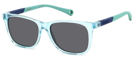 POLAROID KIDS PLD 8058/S Gafas de Sol, Azure, 48 NIÑO