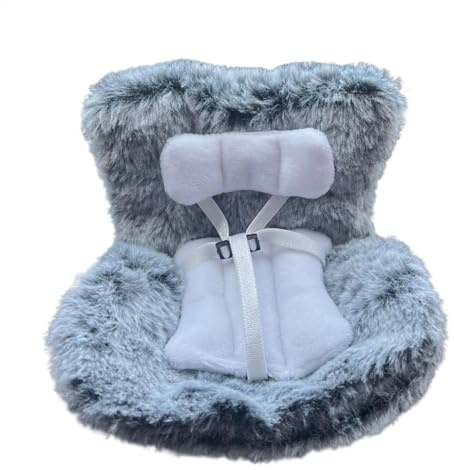 Asiento de muñeca para coche - Asiento de coche para muñecas, asiento de coche para muñecas con cojín de pelo suave | Personaje de peluche -Sofa Auto Ventilación Juguete para Vehículo, Camión, SUV