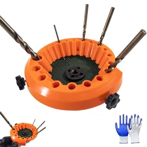 Bohrerschärfer Werkzeug,2025 Upgrade Mehrzweck-Bohrerschärfer 2 bis 13 mm Drill Bits zum Schleifen 125 mm Schleifer & Winkelschleifer, Effiziente Resharpening Tool