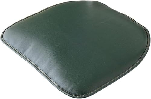 Cojín para silla de comedor de piel sintética con lazos antideslizantes, cojines para oficina, mecedoras y sillas de escritorio, incluye ideal para uso doméstico y en coche