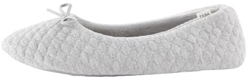 NEXT Pantofole ballerina trapuntate Grigio 38-39