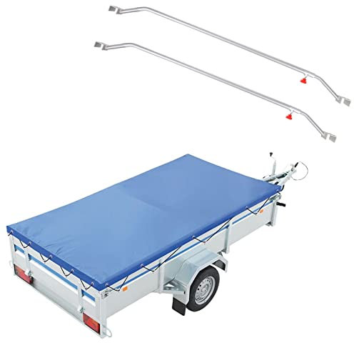 APT Anhänger Flachplane Blau Gummigurt 2575 x 1345 x 50mm inkl 2X Flachplanenbügel