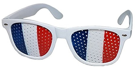 LP LUNETTE GRILLE DRAPEAU FRANCE SUPPORTER