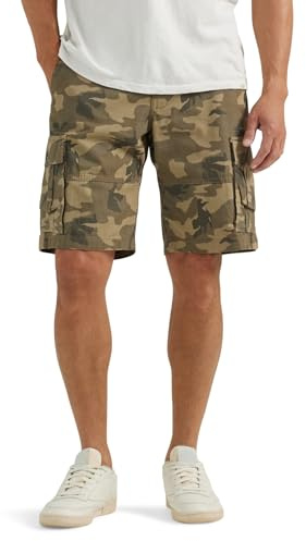 Lee Men's Extreme Motion Carolina Cargo Short, Native Camo, 36