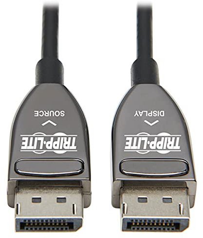 Eaton Tripp Lite DisplayPort Fiber Active Optical Cable AOC 8K 60Hz CL3 M/M 25M (P580F3-25M-8K6)