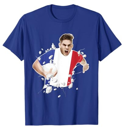Maglia da rugby francese | Maglia da rugby francese | tifosi di rugby Maglietta
