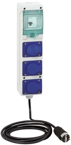 KAEDRA COFFRET DE CHANTIER 3 PRISES 16A NF AVEC CORDON