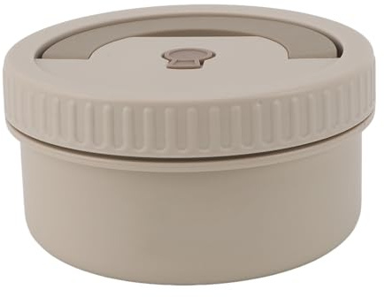 Jenngaoo Stainless Steel Lunch Box 470ml - Thermal Insulated Food Container | Leak Proof & Microwave Safe | Compact for Office, School, Travel | Keeps Food Warm/Cold