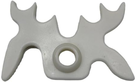 Fenteer Support de Pont pour Queue de Billard, Cadre Léger pour Compétition, Blanc
