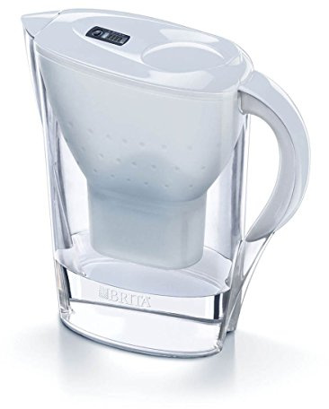 BRITA Marella Cool Water Filter Jug and Cartridge, White