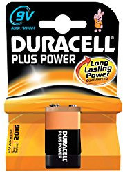 Duracell Plus Power 9V Battery