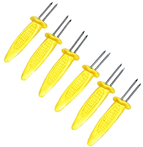 Jumbo Corn Holders (6 Pieces) by Chef Craft