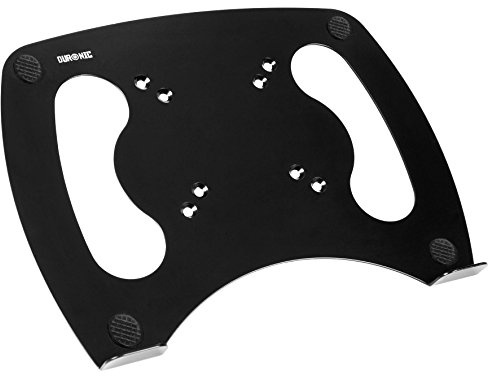 Duronic Laptop Attachment Stand DML2, Desk Mount Support Tray for Laptop, Tablet or MacBook, VESA 75/100, 8kg Capacity, Compatible with DM15 DM25 DM45 DM55 DM65 DMUSB DMDC DMG