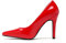 Women Stiletto High Heel Pointed Pumps Ladies Party Clubbing Work Court Shoes Size 3-12 (7 UK, Red Patent)