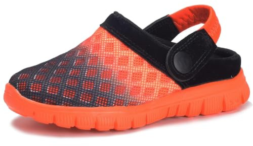 KVbabby Sabots Enfant Chaussons Garçon Mules Fille D'été | Respirante,Antidérapantes,Chaussures de Jardin,Maille,Sandales de Plage,Pantoufles,Légeres,Claquette