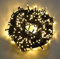 SHATCHI 200 LEDs Fairy String Lights Warm White Indoor/Outdoor Christmas Tree/Home/Party/Wedding/Garden Decorations Green Cable 8 Modes Mains Powered Memory Auto Timer