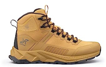 RevolutionRace Phantom Trail Mid Waterproof Hiking Boots pour Homme, Chaussures de Randonnée Imperméables pour Toutes les Activités de Plein Air, Dijon, 43