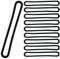 10x Spanngummi 200mm 250mm 400mm mit und ohne Haken Spannring Stroppe Planenspanner PKW Anhänger Plane (200mm)