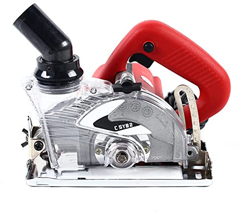 Stein Schneidemaschine 220V 1800W Fliesenschneider 125mm Mauernutfräse Elektrische Wand Chase für Stein, Marmor, Beton, Holz