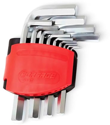 ForsagePol Inbusschlüssel Innensechskant Set 13-tlg. // Innensechskant-Winkelstiftschlüssel-Satz, lang