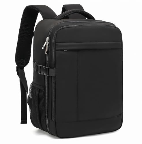 Xkdoai Mochila Viaje Cabina Avion 40x30x20 para Ryanair Equipaje de Mano Mochila con Bolsa Antirrobo y Orificio de Carga Maletas de Viaje para Ryanair Vueling Wizz Air