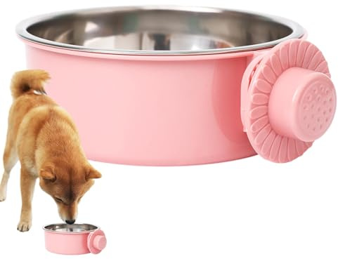 Bol mural pour chien | Nourriture surélevée pour animaux de compagnie pour manger confortablement, chats et animaux de compagnie économiques, stables, pas de déversement, facile à nettoyer et
