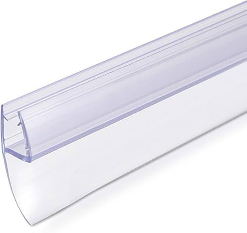 GUARNIZIONI PER VETRO E PER BOX DOCCIA | IN DIVERSI MODELLI E MISURE | PER VETRO DA 6-8 mm | LUNGHEZZA 200 cm (MODELLO ALETTA VERTICALE)