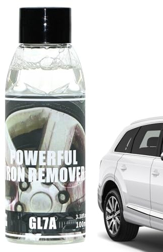 Genérico Eliminador De Óxido para Detallado De Coche,Limpiador De Llantas 100 ml | Eliminador De Partículas De Hierro,para Llantas Frenos Calipers Neumáticos Motocicleta Y Embarcaciones