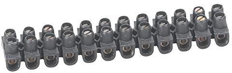 barrette de connexion - 10 mm2 - legrand nylbloc - noir