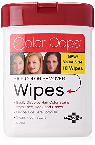 Developlus Color Oops Color Remover Wipes 10 Count (2 Pack)