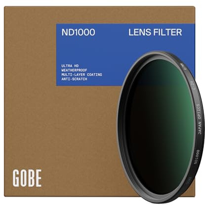 Gobe 55mm ND1000 (10 Stop) ND Lens Filter