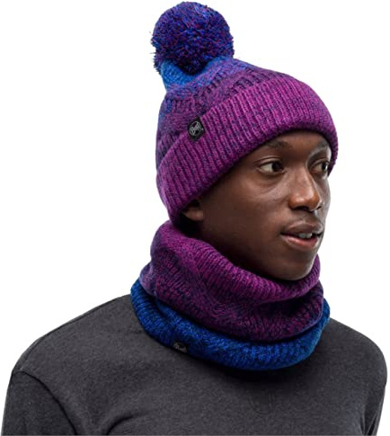 Buff Women's MASHA Blossom Strick & Polar Schlauchschal, Purple, Einheitsgröße Lila