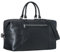 STILORD 'Rover' Reisetasche Leder groß Weekender Herren Damen XL Reisegepäck Overnight Duffle Bag echtes Rindsleder Vintage aufsteckbar, Farbe:schwarz