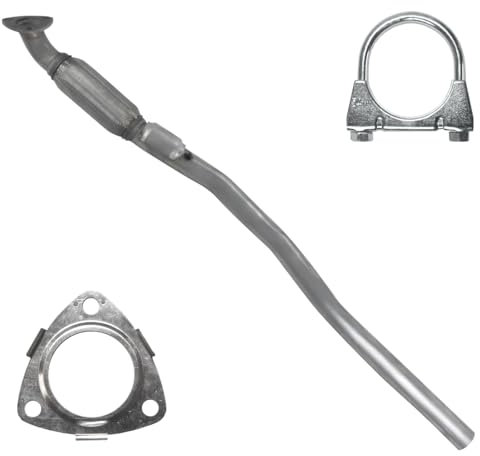 Polmo Schalldämpferset Auspuff Kollektorrohr für Opel Astra 3 III H 2006-04/2014 1.6 1.8