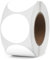 YIKIADA Weiß Punkte Thermo-Etikett Vinyl 38 mm Selbstklebend Rolle Adressaufkleber Wasserdicht Drucker Aufkleber für Logo Barcode QR Code Inventar 500 Stück