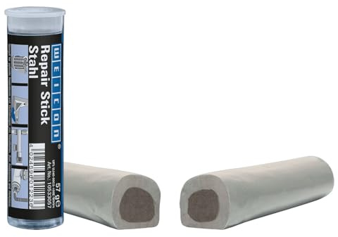 WEICON Repair Stick Steel | 2-Component Adhesive Epoxy Resin Special Adhesive Fast and high-Strength Repair for Metal Parts, containers, etc |