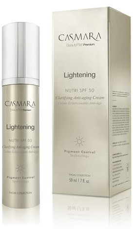 CASMARA - Crema Hidratante Facial Mujer con Protector solar Facial 50, Serum Antiedad y Despigmentante con Niacinamida, Crema Antiarrugas Mujer, Rutina de Skin Care para Todo Tipo de Piel
