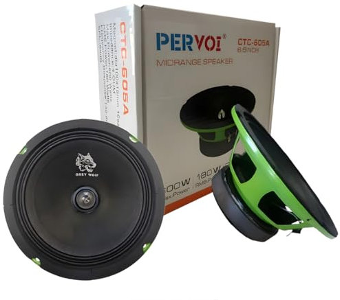 Coppia Midrange Speaker 16 Cm Max Power 600 Watt medio basso woofer alta efficienza