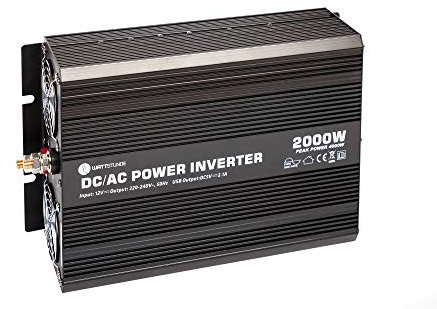 WATTSTUNDE Wechselrichter 2000W / 4000W 12V Reiner Sinus Spannungswandler WS12/2000SI