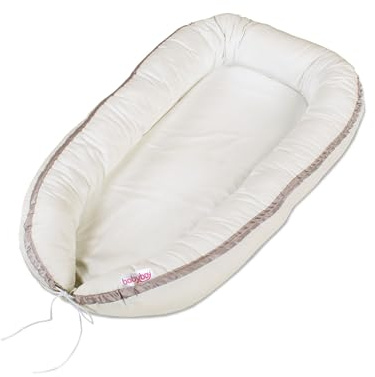 babybay Kuschelnest Jersey, Ivory