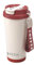 VETIN Kaffeebecher To Go, Edelsthal Thermobecher 530ml, BPA-freier Travel Mug mit Isolierung, Flip Straw Thermobecher mit Strohhalm, Auslaufsicherer Thermobecher für Kaffee & Tee (Rot)