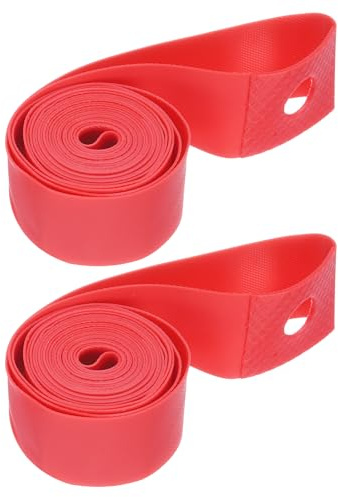 sourcing map Bicycle Rim Strip PVC Bike Tire Liner Bicycle Wheel Rim Tapes Inner Tube Tape Anti-Scratched Guard Cushion Pad Protector for Road MTB Mountain Bike