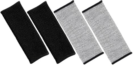 Yardenfun Manicotti Antitaglio Resistenti alle Forature 20cm, Protezioni per Avambracci da Uomo Unisex, Maniche da Giardinaggio, Cucina e Saldatura, Protezione Multifunzionale per Lavoro